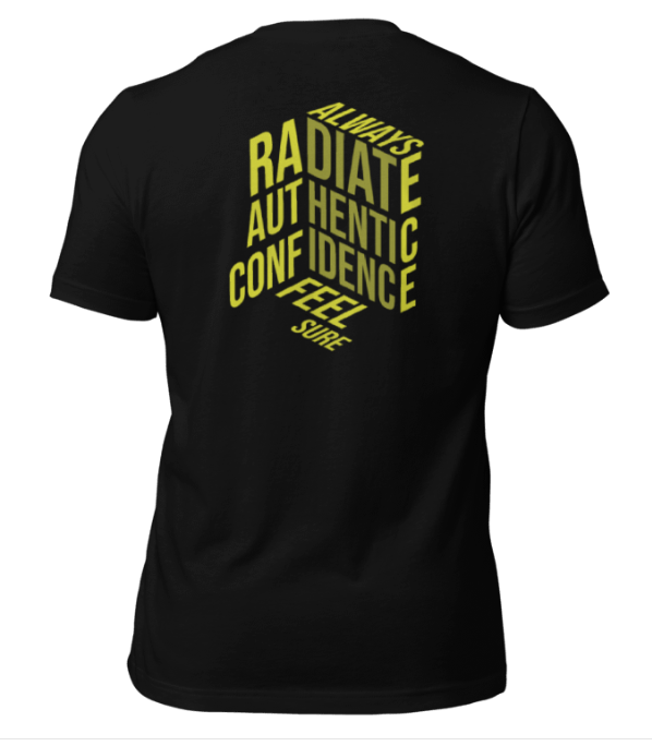 Feel Confident Black Tshirt