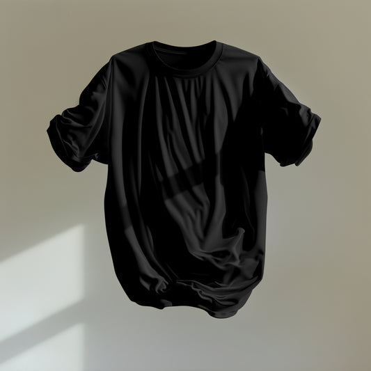 Premium Black Oversized Tshirt