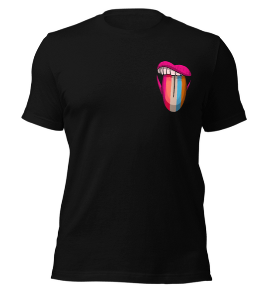 Crazy Life Black Tshirt